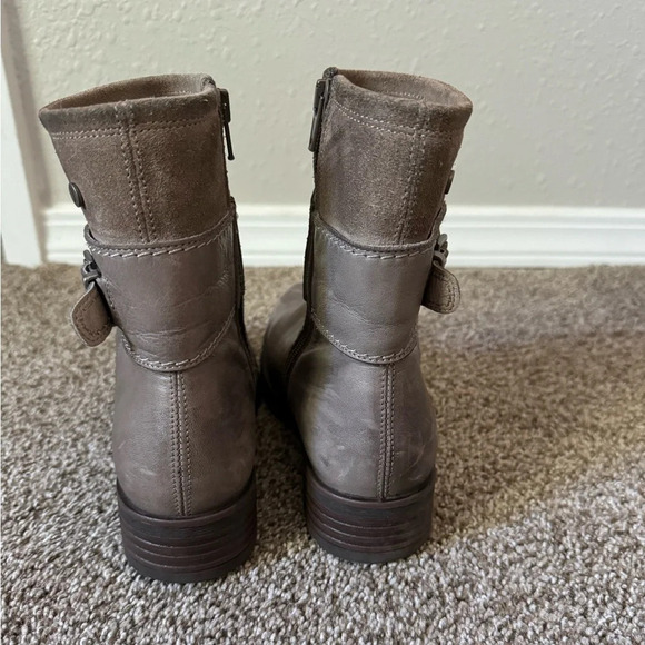 Jafa 489 Cactus Ankle Boots Size 38 Taupe Leather Sundance - Picture 5 of 11